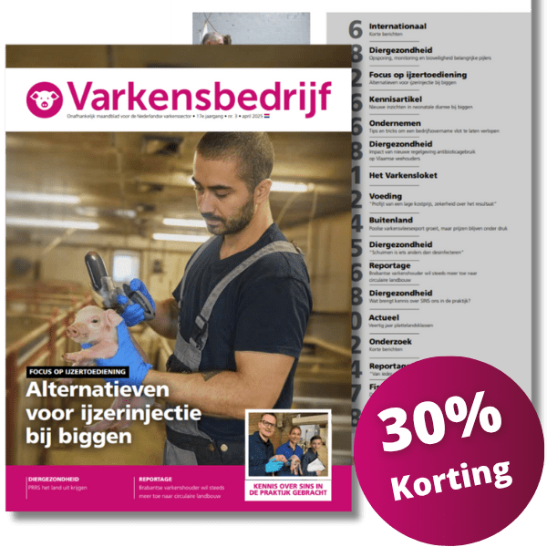Varkensbedrijf - 3 proefnummers met 30% korting