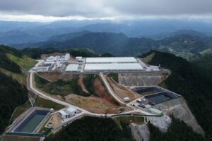 Nieuw kernfokbedrijf Hendrix Genetics Swine van de andere kant bekeken